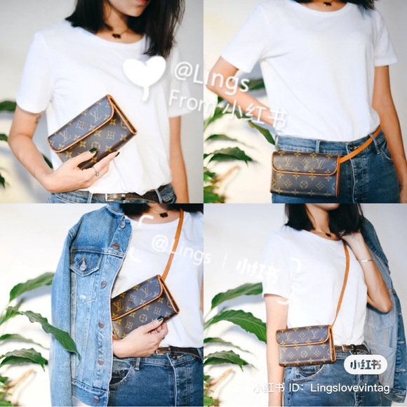 ❣️SOLD❣️Authentic LV Louis Vuitton Florentine Belt Bag Vintage - Picture 2 of 11